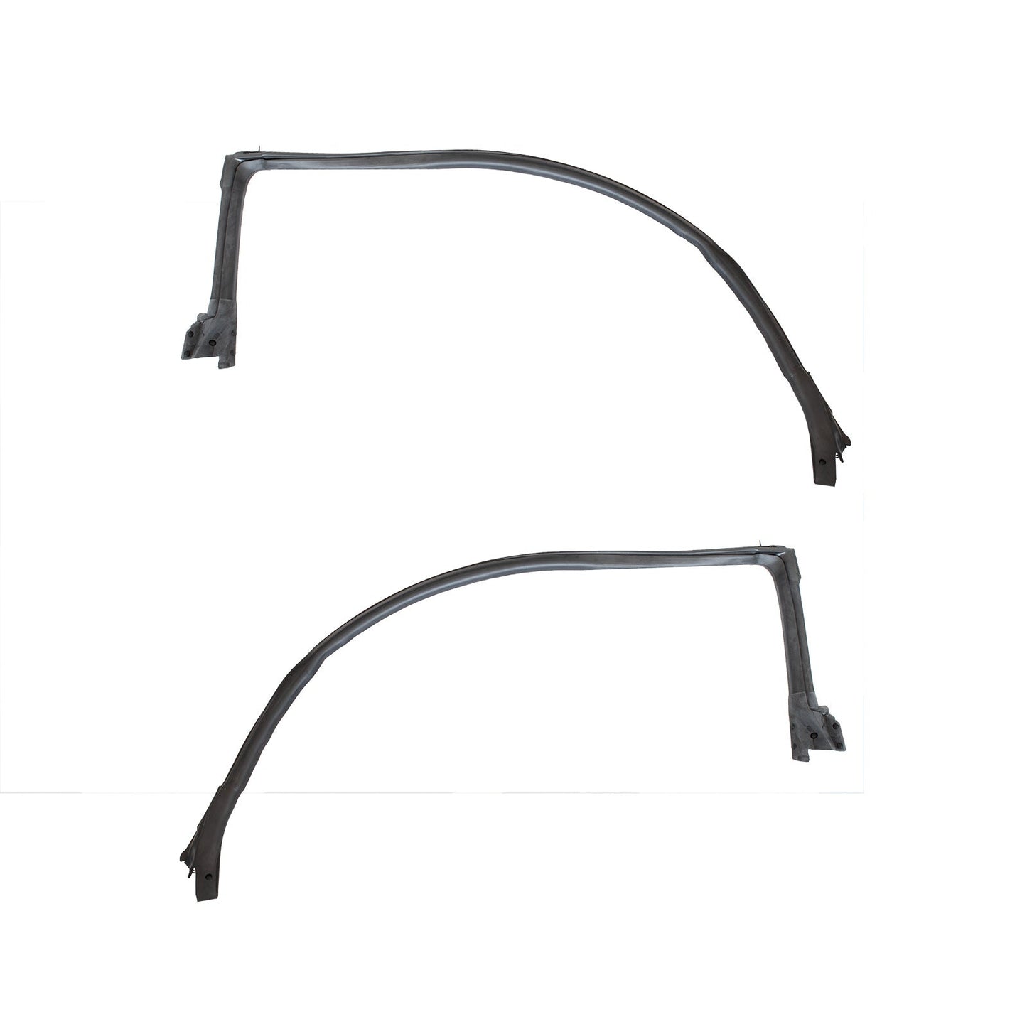 1994-2004 Mustang Coupe Roof Rail Rubber Weatherstrip Seals Pair Driver & Passenger LH RH