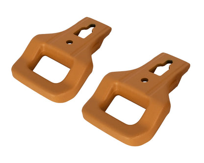 2024-2025 Ford F150 Tremor Orange for Modular Bumper OEM RL3Z-17N808-B Front Tow Hooks Pair