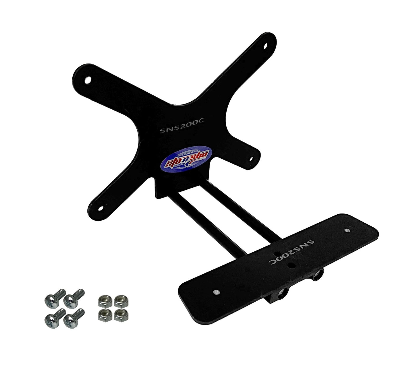 2023-2025 C8 Corvette Z06 w/ Carbon Fiber Splitter Take Off Removable Metal License Plate Bracket