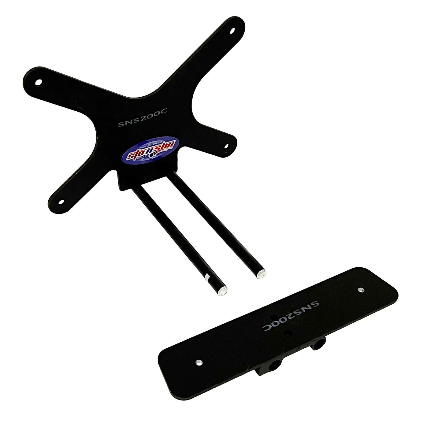 2023-2025 C8 Corvette Z06 w/ Carbon Fiber Splitter Take Off Removable Metal License Plate Bracket