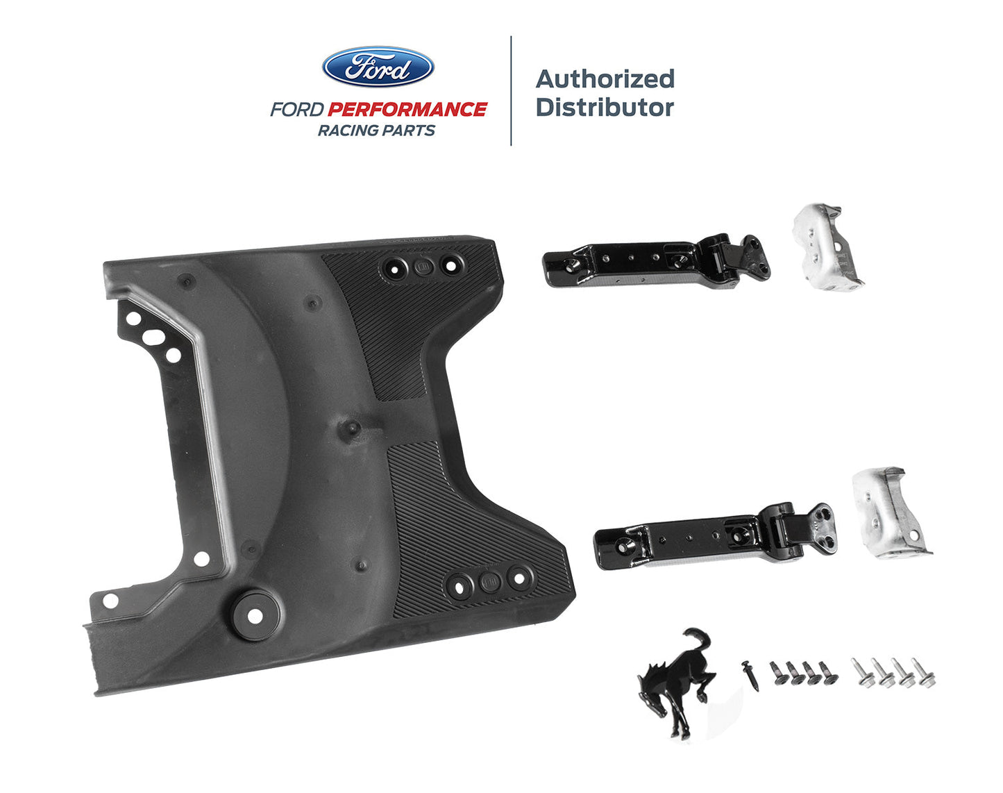 2021-2025 Ford Bronco OEM M-19007-BRS Spare Tire Tailgate Mount Carrier Kit