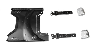 2021-2025 Ford Bronco OEM M-19007-BRS Spare Tire Tailgate Mount Carrier Kit