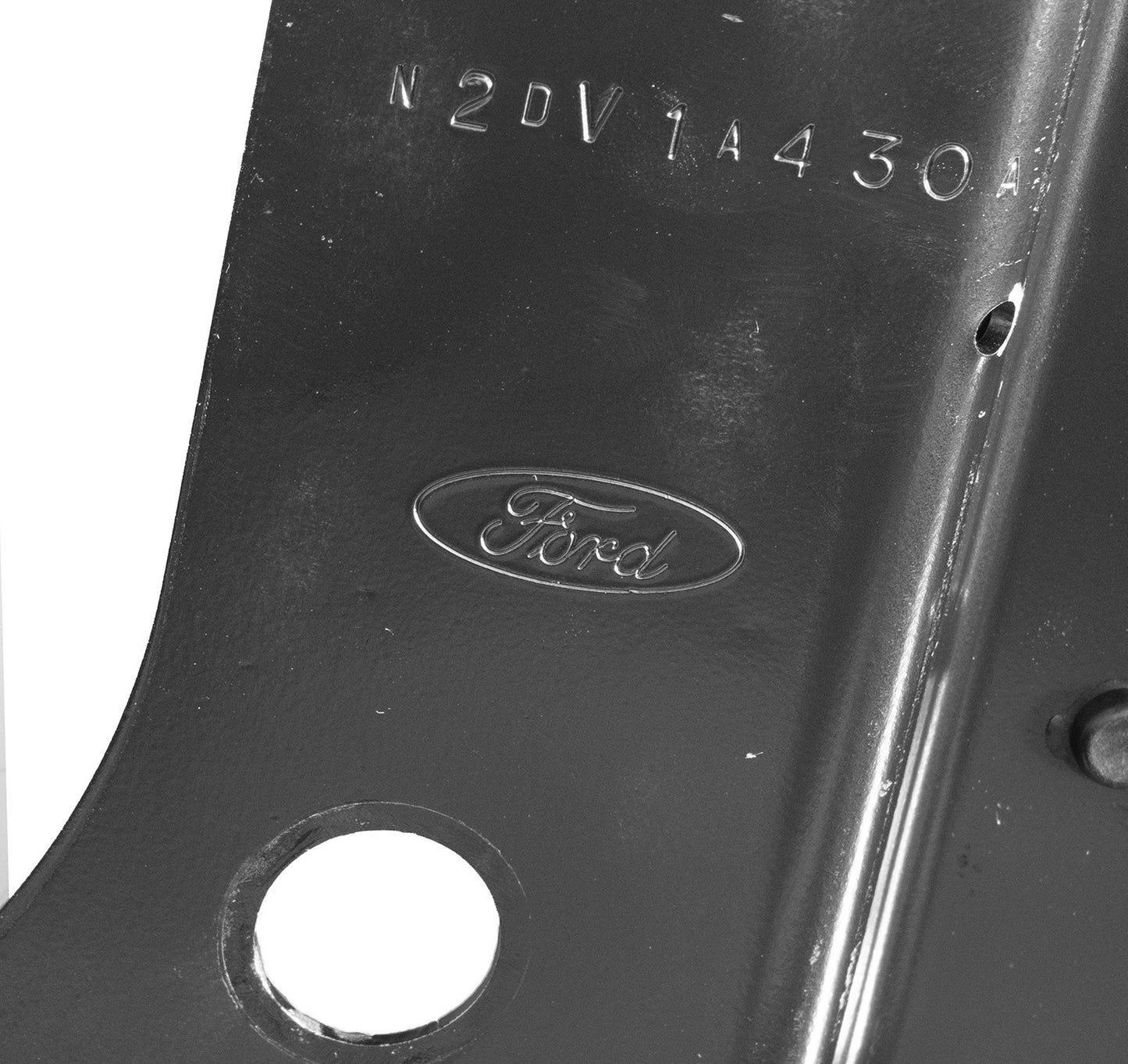 2021-2025 Ford Bronco OEM M-19007-BRS Spare Tire Tailgate Mount Carrier Kit