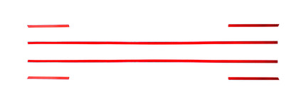 1984-1986 Ford Mustang SVO 6pc Body Moulding Trim Kit - LH & RH