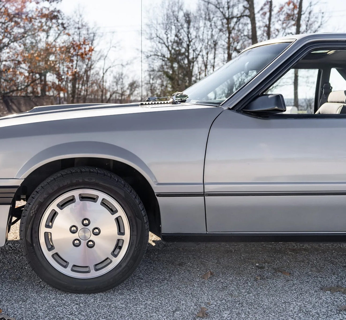 1984-1986 Ford Mustang SVO 6pc Body Moulding Trim Kit - LH & RH