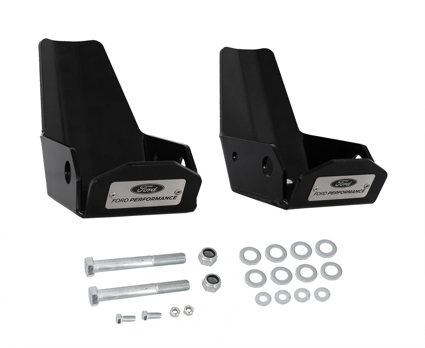 2021-2025 Bronco Ford Performance M-2500-SG Rear Shock Guard Skid Plates Pair LH RH