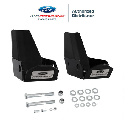 2021-2025 Bronco Ford Performance M-2500-SG Rear Shock Guard Skid Plates Pair LH RH