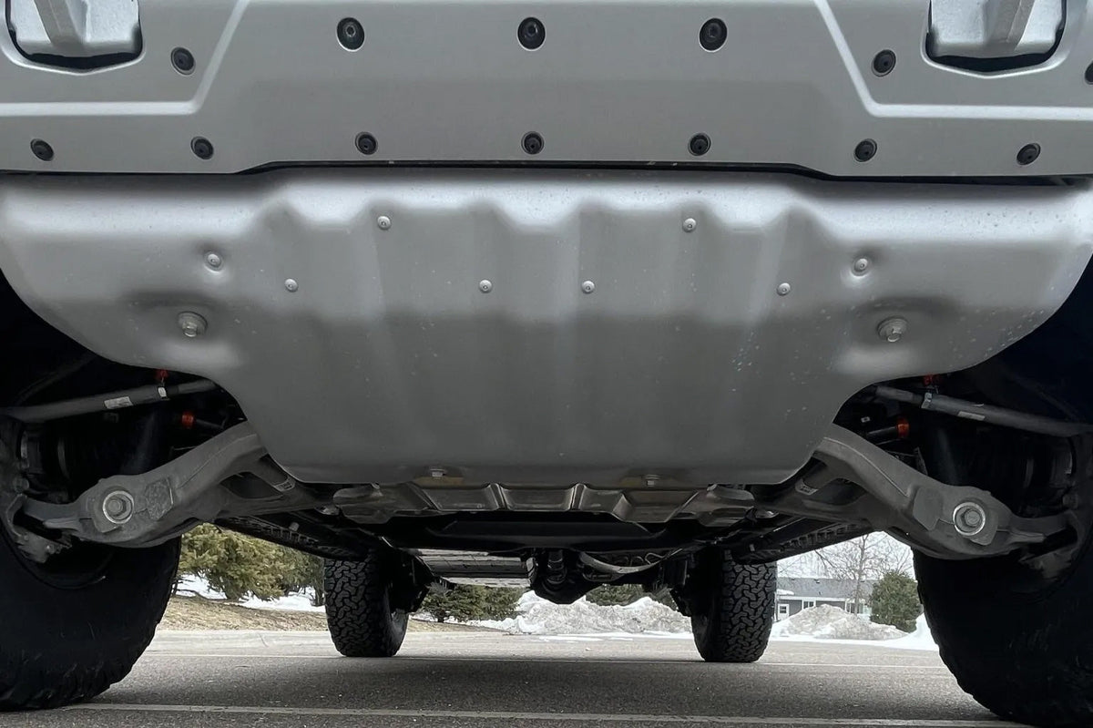 2021-2026 Bronco Raptor Ford Performance M-5018-BR4 Front Lower Metal Skid Plate Kit