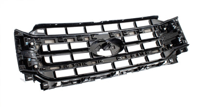 2021-2023 F-150 OEM Black Front Grille w/ LED Light Up Emblem - Fits LED Headlights