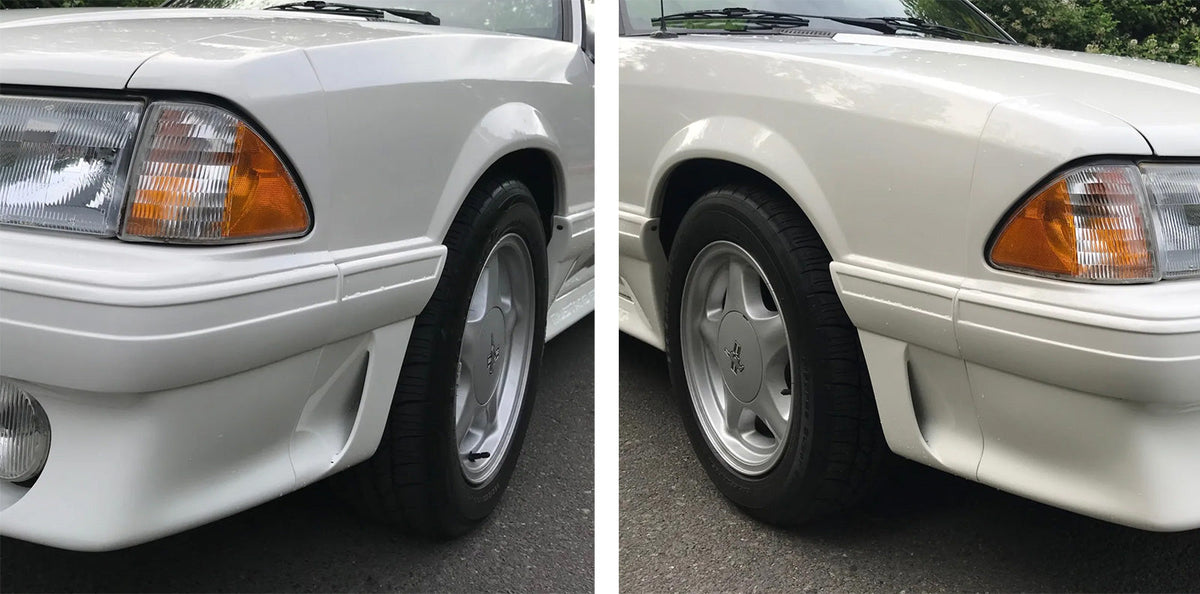 1991-1993 Ford Mustang GT Front Fender Extensions LH RH Pair