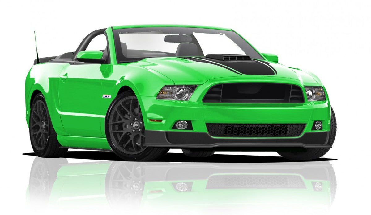 2013-2014 Ford Mustang GT V6 CDC GT500 Style Front Upper Grille