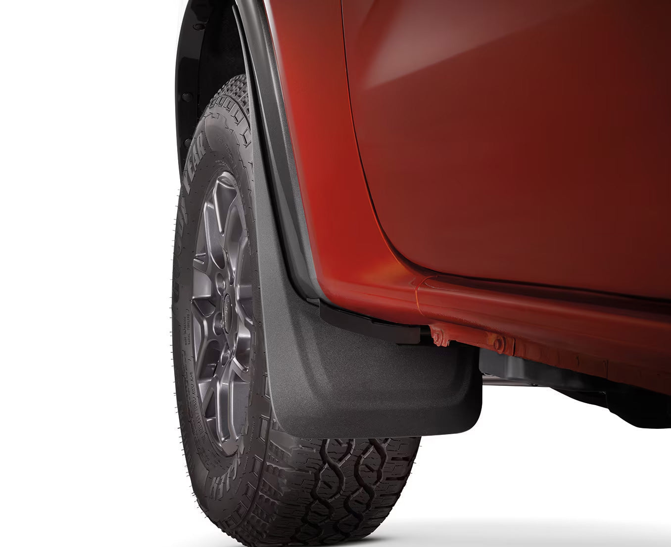 2024 Ford Ranger OEM Black Front & Rear Mud Flaps Splash Guards - Set of 4