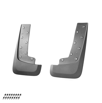 2024 Ford Ranger Raptor OEM R1WZ-16A550-CA Black Front Mud Flaps Splash Guards Pair