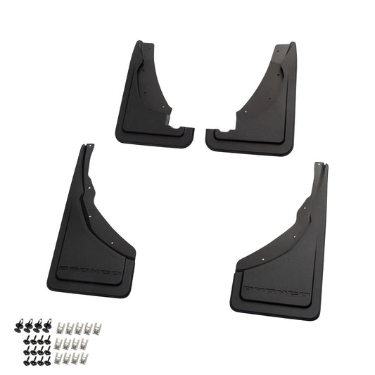 2025-2026 Ford Bronco Sport OEM Front & Rear Mud Flaps Splash Guards - Set of 4