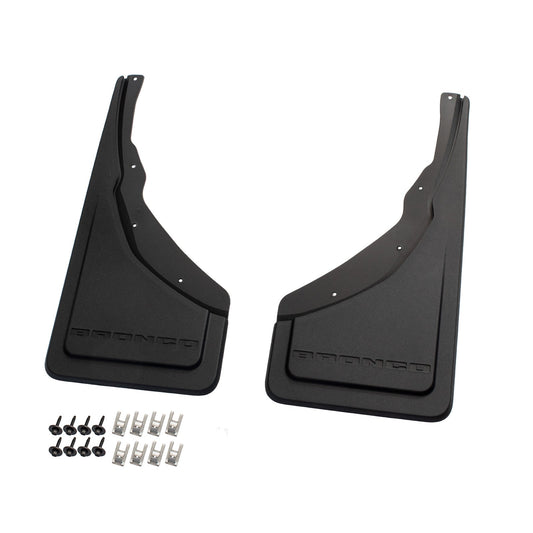2025-2026 Bronco Sport Ford OEM S1PZ-16A550-BA Black Rear Mud Flap Splash Guards