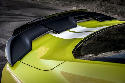 2021-2023 Mustang OEM KR3Z-6344210-AB Black Gurney Flap for Wicker Bill Spoiler