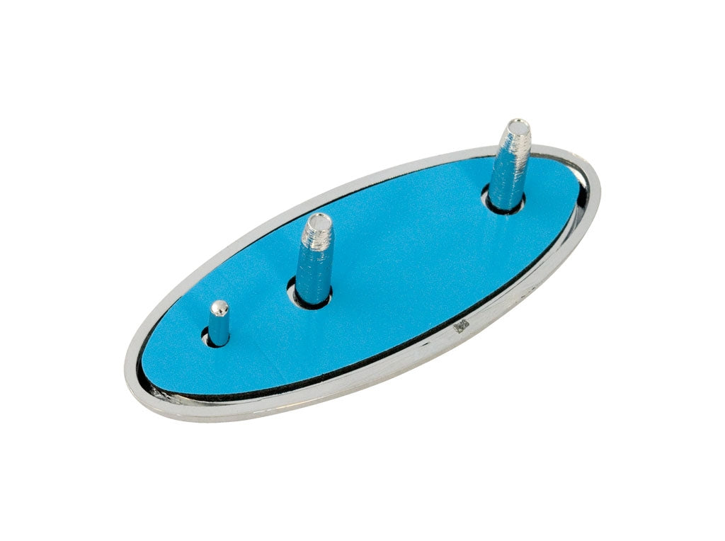 1987-1993 Mustang LX Front Bumper Correct Blue Ford Oval Badge Emblem 3 1/2"