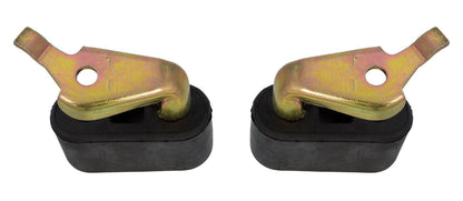 1979-1997 Ford Mustang Dual Exhaust Tailpipe Hangers Rubber Insulators Pair