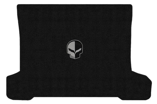 2014-2019 C7 Corvette Coupe Jet Black Rear Cargo Trunk Mat - Jake Skull Logo