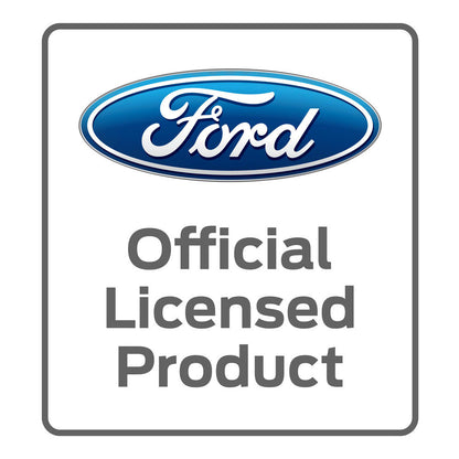 Ford Motorsport 4" Acrylic Emblems 1990s Style Blue 2 Color Logo - Pair