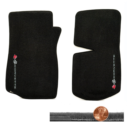 1976 C3 Corvette Floor Mats With Embroidered Logos - | Southern Car Parts 1976 C3 Corvette Floor Mats With Embroidered Logos - | Southern Car Parts