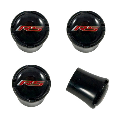 Chevrolet Camaro & Cruze RS Tire Air Valve Stem Caps Set with Road Sport Logo...