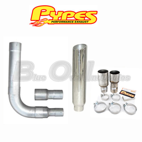 Ford Truck 6.4 Powerstroke Super Duty Diesel 8" PYPES Stack Kit Stainless