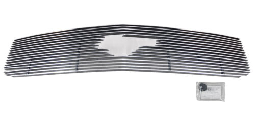 2005-2009 Mustang V6 Trenz Chrome Billet Pony Cut Out Front Upper Grille Grill