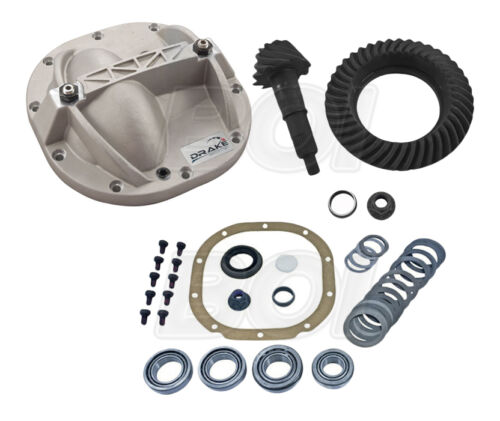 1986-2014 Mustang 8.8" 3.55 Ring & Pinion Gears Axle Girdle Cover & Install Kit