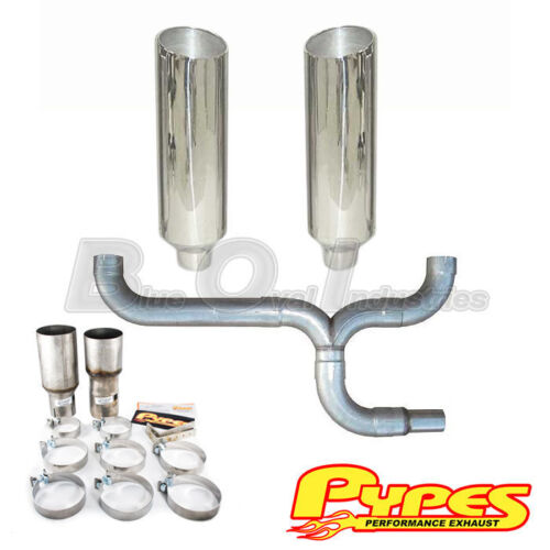 Pypes Ford 6.7L Power Stroke Super Duty Diesel Polished Dual 10" Stacks Kit