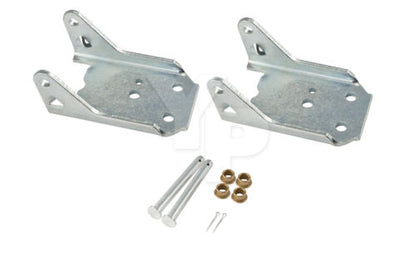 1982-1993 Ford Mustang Upper & Lower Door Hinge Brackets w/ Pins & Bushings Kit