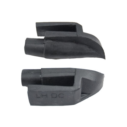 1983-1993 Mustang Convertible Door Rubber Weatherstrip End Caps - LH & RH Pair