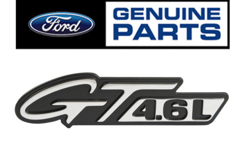 GT 4.6L 1996-1998 Mustang OEM Genuine Ford Chrome Fender Side Emblem