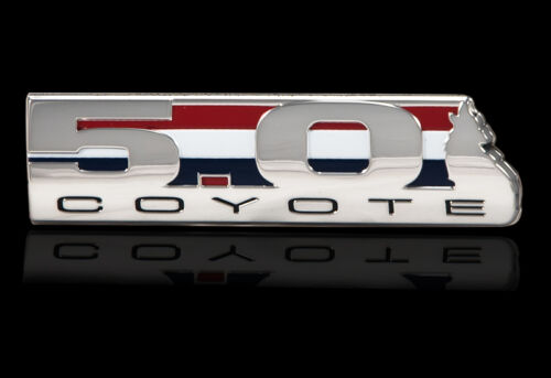 2011-2014 Mustang GT Ford F-150 Boss 302 5.0 Coyote Chrome Red White Blue Emblem