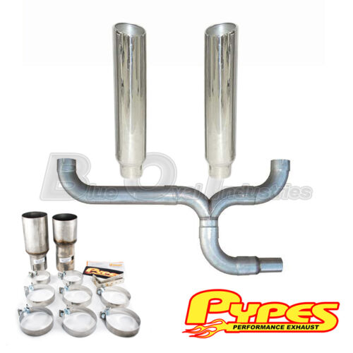 Pypes Ford 6.0L Power Stroke Super Duty Diesel Polished Dual 7" Stacks Kit