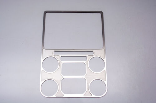 2012-2014 Ford Raptor Truck Center Dashboard Console Stainless Steel Trim Cover