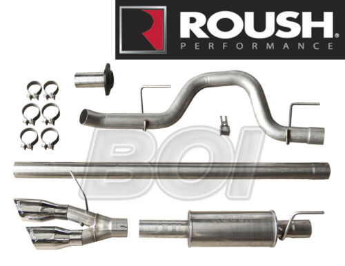 2011-2014 Ford F-150 Cat-back Roush Side Exit Exhaust System Kit 421711