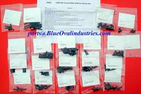 83-86 Mustang Convertible Interior Screw Kit (146 pcs.)