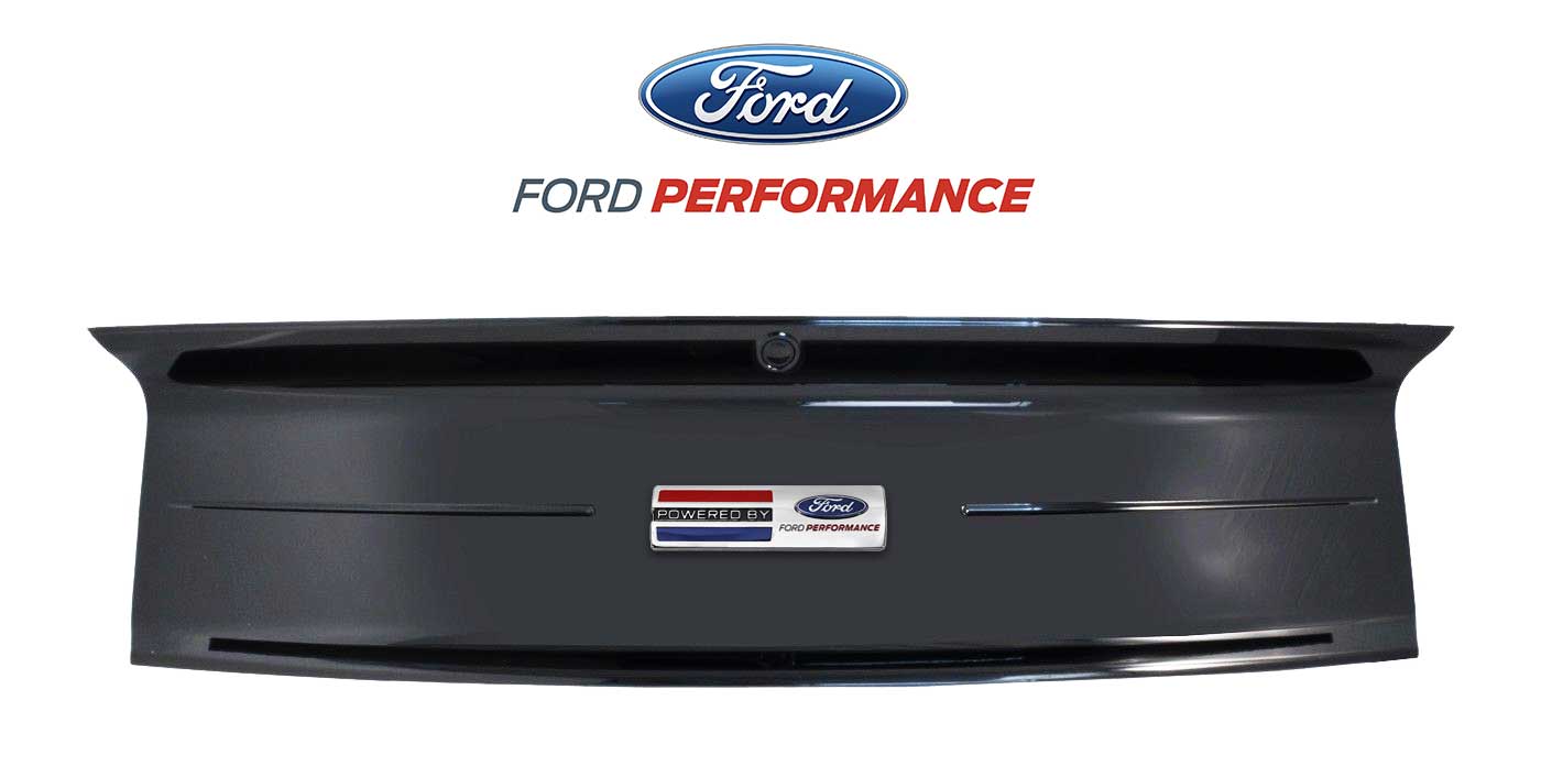 2015-2023 Mustang OEM Rear Deck Lid Trunk Trim Panel w/ Ford Performance Emblem