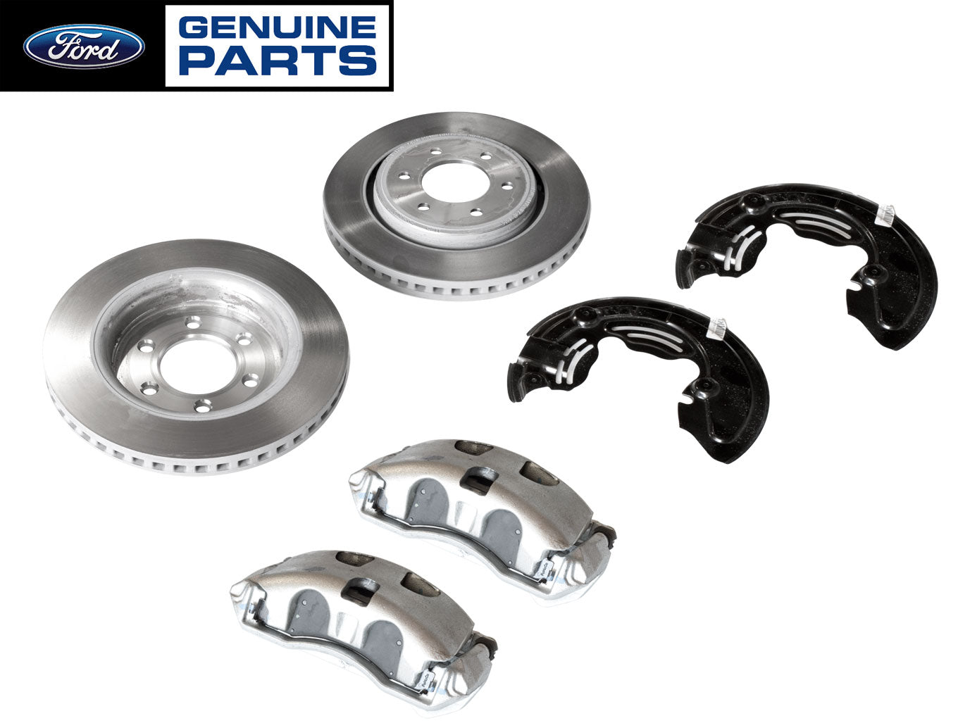 2010-2020 F150 Raptor Genuine Ford OEM Front 4 Piston Brake Calipers & Rotors