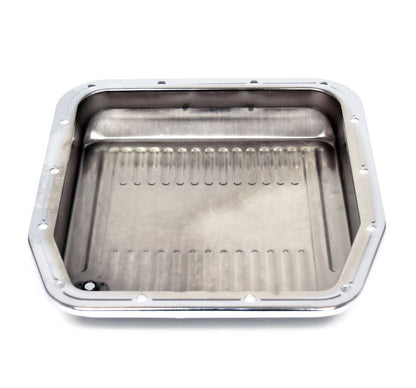 1984-1993 Ford Mustang 5.0 V8 AOD Automatic Chrome Transmission Pan w/ Gasket