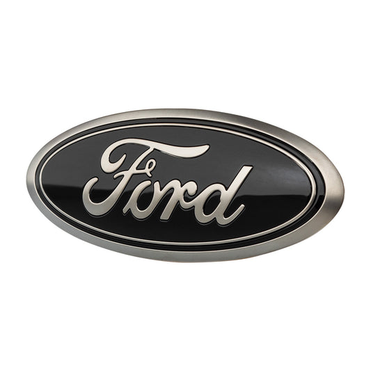 2021-2024 Ford Bronco OEM M-1447-SC2 5" Black & Smoke Chrome Rear Tailgate  Emblem