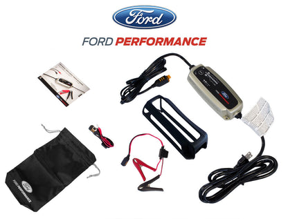Ford Performance M-10300-FP 5.0 12V Smart Battery Charger & Maintainer w/ Cover