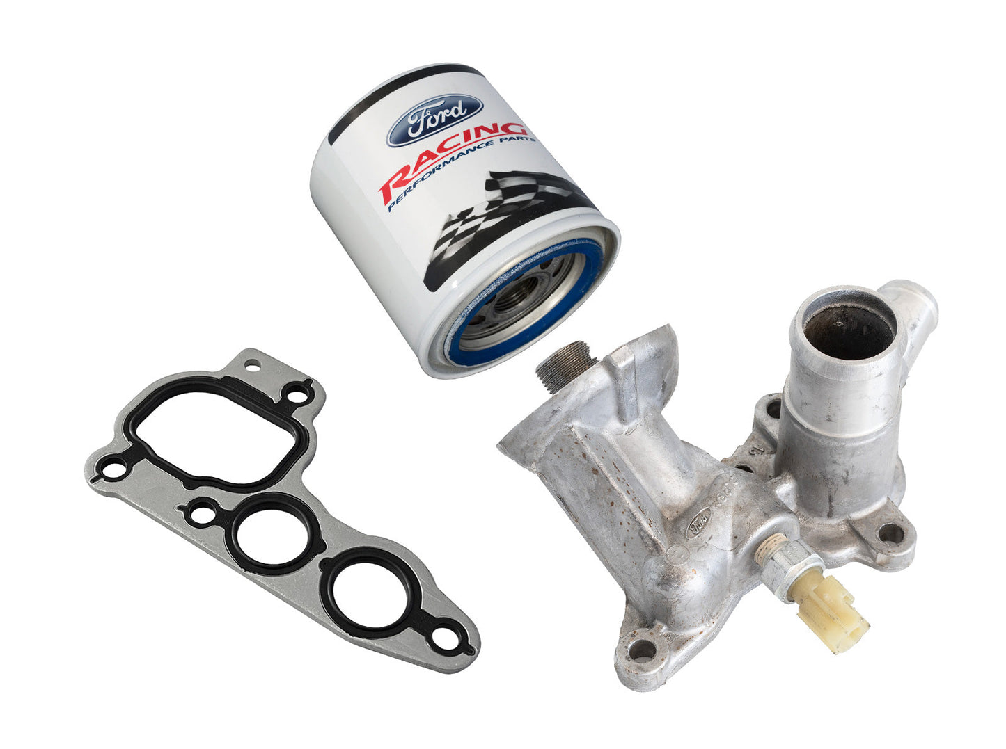 5.4L V8 Genuine Ford OEM Engine High Performance Oil Filter w/ Gasket & Adapter Cooler Housing