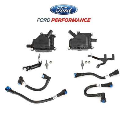 2024 Ford Mustang 5.0L GT & Dark Horse OEM M-6766-A50D LH & RH Engine Oil Air Separators Pair