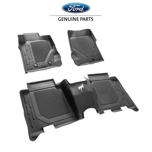 2021-2023 Bronco 4 Door OEM Genuine Ford Front Rear 4pc Rubber Floor Mat Liners