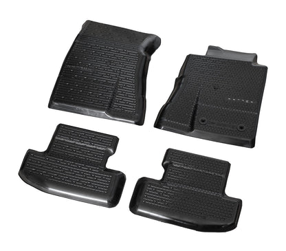 2024 Mustang w/ Sub Genuine Ford OEM Rubber Front & Rear Floor Mat Liners - 5pc Set