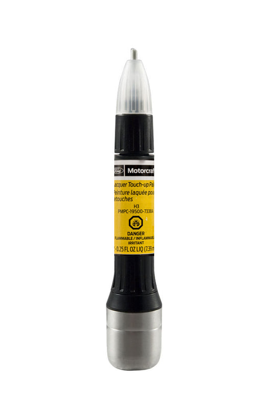 Genuine Ford Motorcraft Touch Up Paint Bottle Triple Yellow H3 & Clear Coat