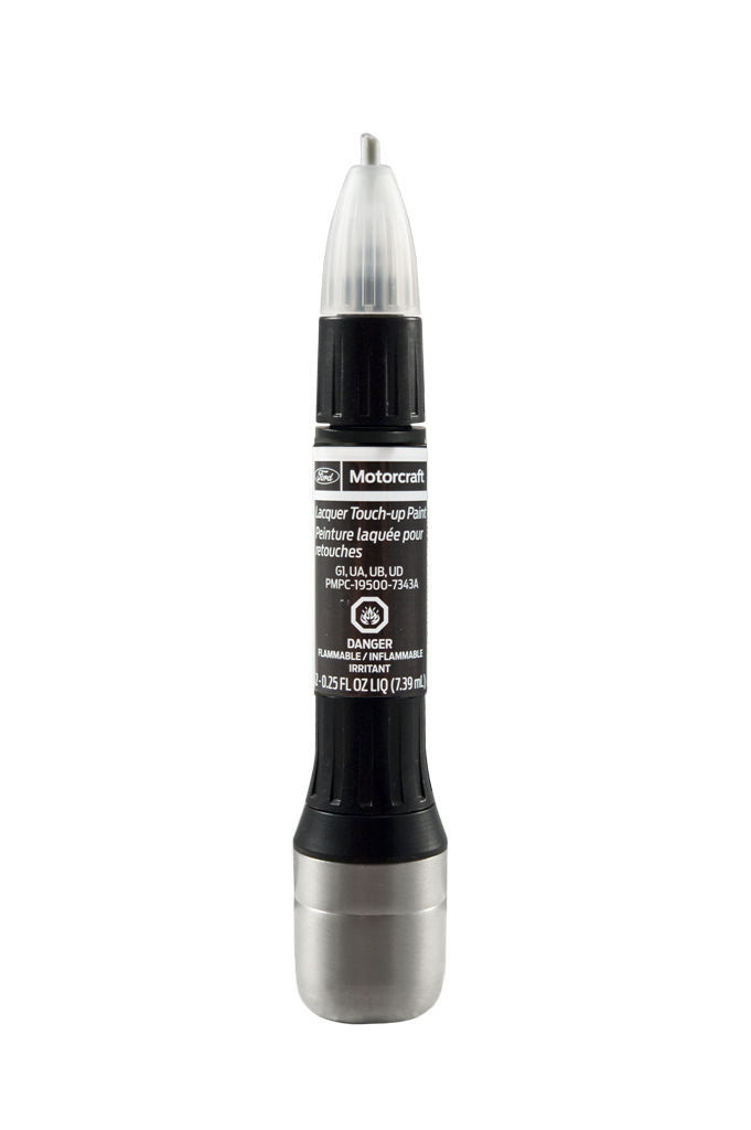 Genuine Ford Motorcraft Touch Up Paint Bottle Black Code G1 UA UB UD, Clear Coat