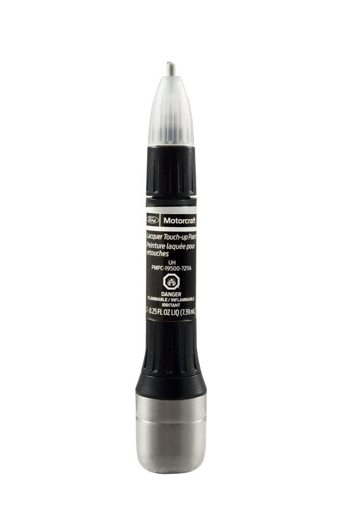 Genuine Ford Motorcraft Touch Up Paint Bottle Tuxedo Black UH 7211 & Clear Coat